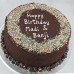 Sprinkles Border Cake (D, V)